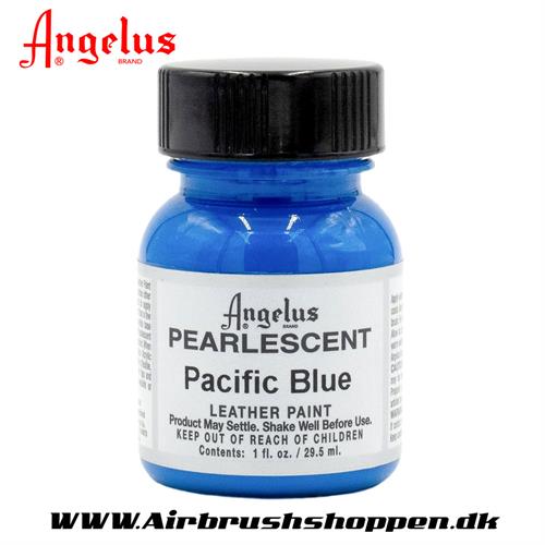 Pacific Blue - Pearlscent BLÅ  ANGELUS LEATHER PAINT 29,5 ML  451
